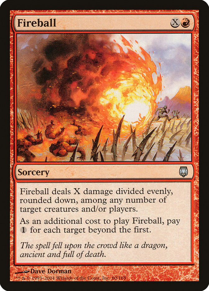 Fireball [Darksteel] MTG Single Magic: The Gathering | Red Claw Gaming