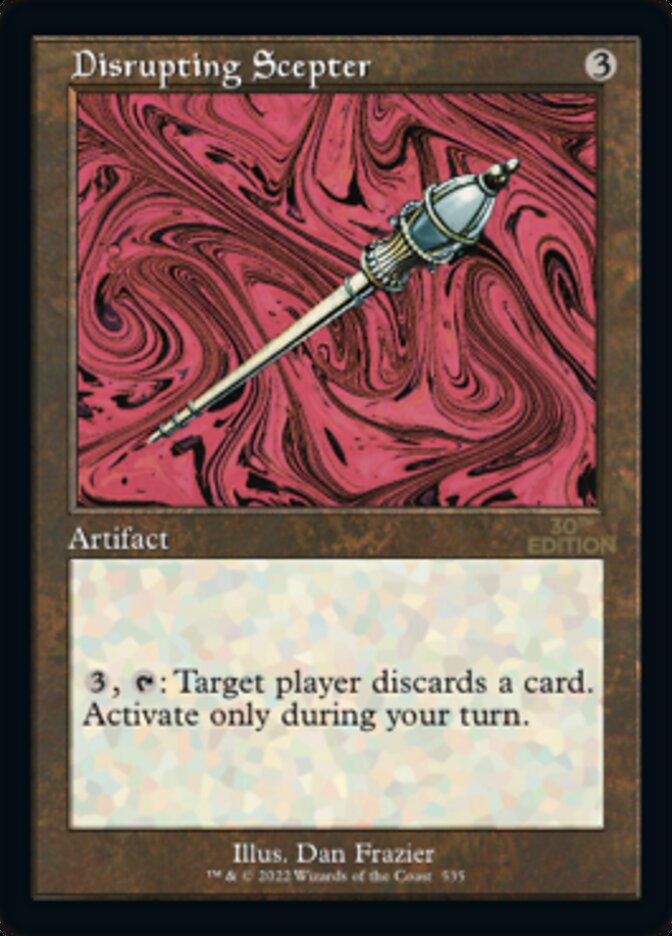Disrupting Scepter (Retro) [30th Anniversary Edition] MTG Single Magic: The Gathering | Red Claw Gaming