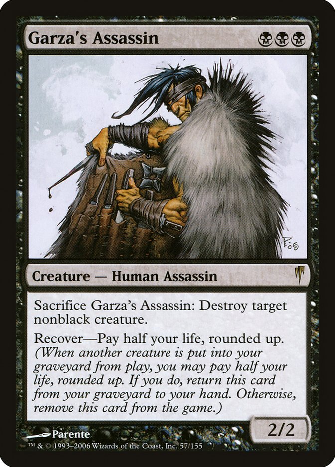 Garza's Assassin [Coldsnap] MTG Single Magic: The Gathering | Red Claw Gaming