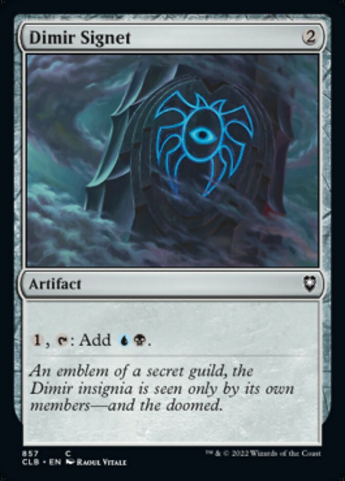 Dimir Signet [Commander Legends: Battle for Baldur's Gate] MTG Single Magic: The Gathering | Red Claw Gaming