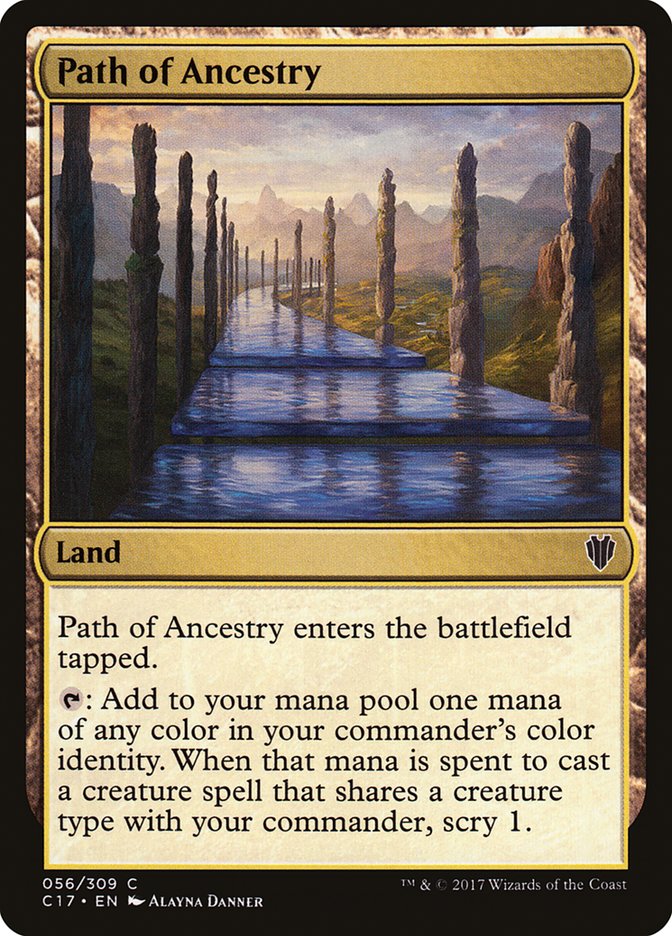 Path of Ancestry [Commander 2017] MTG Single Magic: The Gathering | Red Claw Gaming