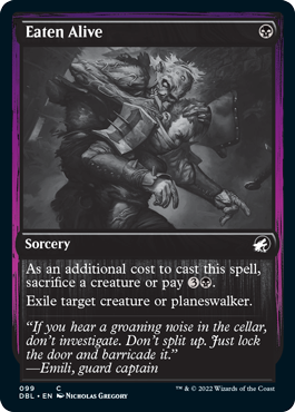 Eaten Alive [Innistrad: Double Feature] MTG Single Magic: The Gathering | Red Claw Gaming