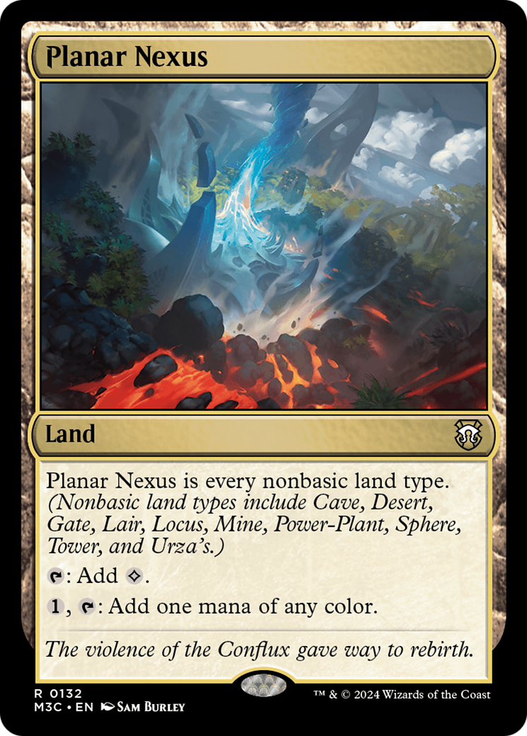 Planar Nexus [Modern Horizons 3 Commander] MTG Single Magic: The Gathering    | Red Claw Gaming