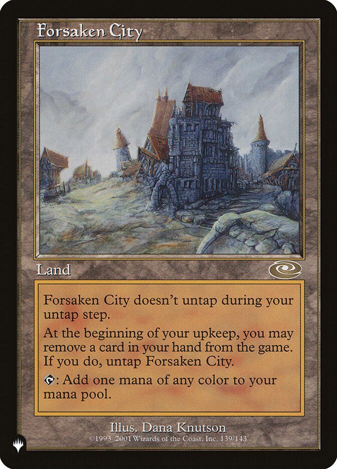 Forsaken City [The List] MTG Single Magic: The Gathering | Red Claw Gaming