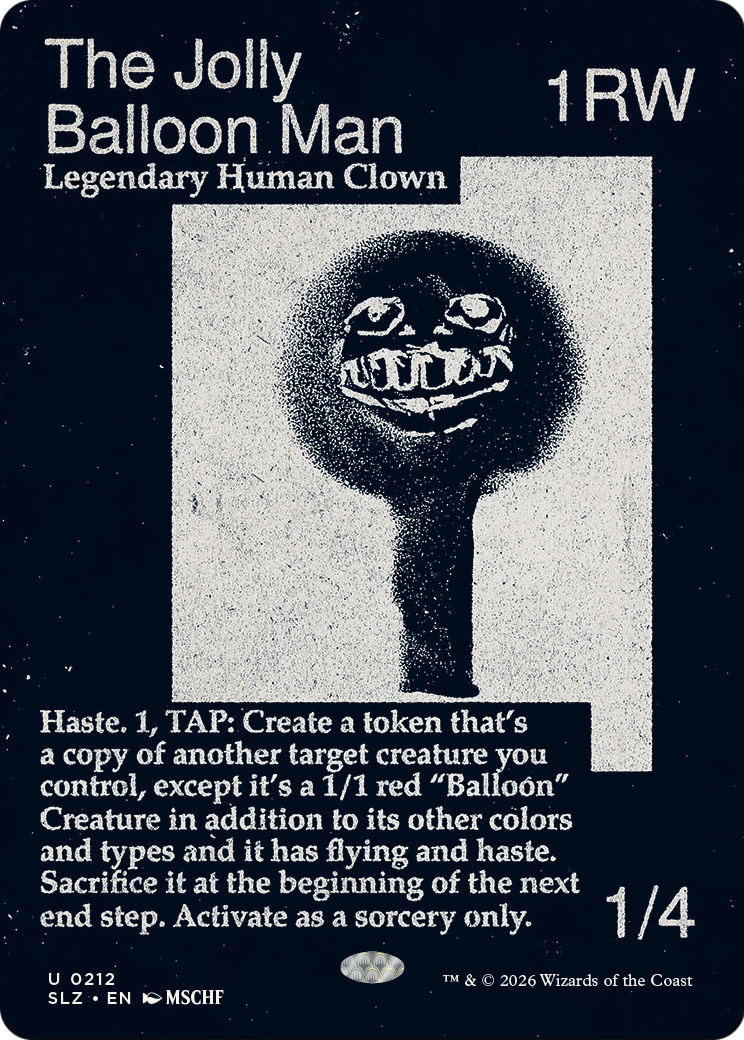 The Jolly Balloon Man (0212) [Secret Lair x MSCHF: The Zeta Set] | Red Claw Gaming