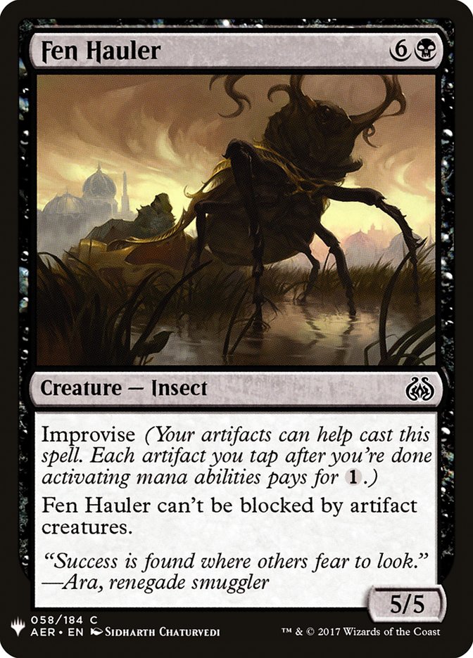 Fen Hauler [Mystery Booster] MTG Single Magic: The Gathering | Red Claw Gaming