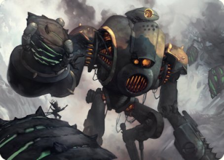 Rust Goliath Art Card [The Brothers' War Art Series] MTG Single Magic: The Gathering | Red Claw Gaming