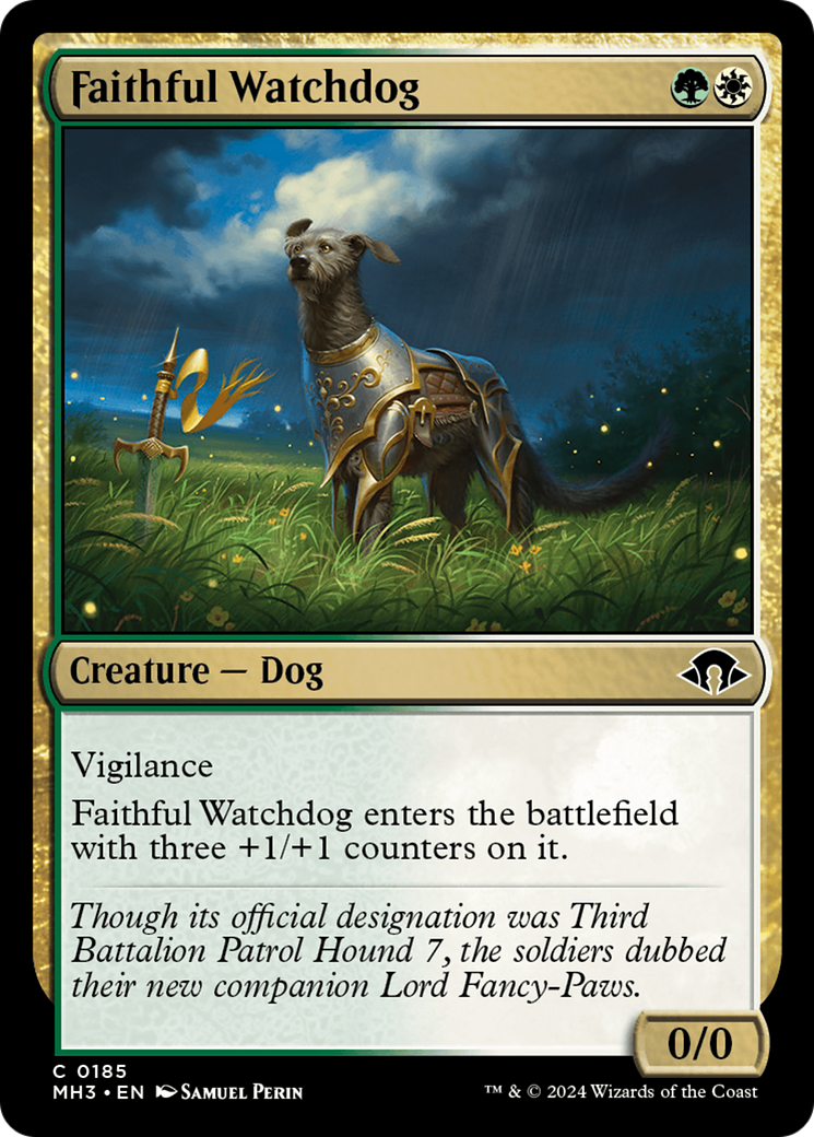 Faithful Watchdog [Modern Horizons 3] MTG Single Magic: The Gathering    | Red Claw Gaming