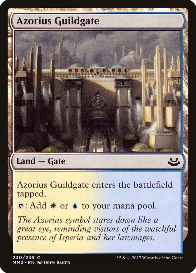 Azorius Guildgate [Modern Masters 2017] MTG Single Magic: The Gathering | Red Claw Gaming