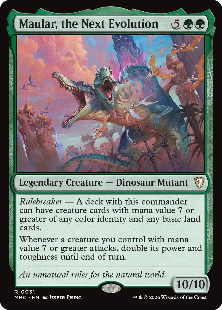 Maular, the Next Evolution [Mystery Booster: Commander Edition] | Red Claw Gaming