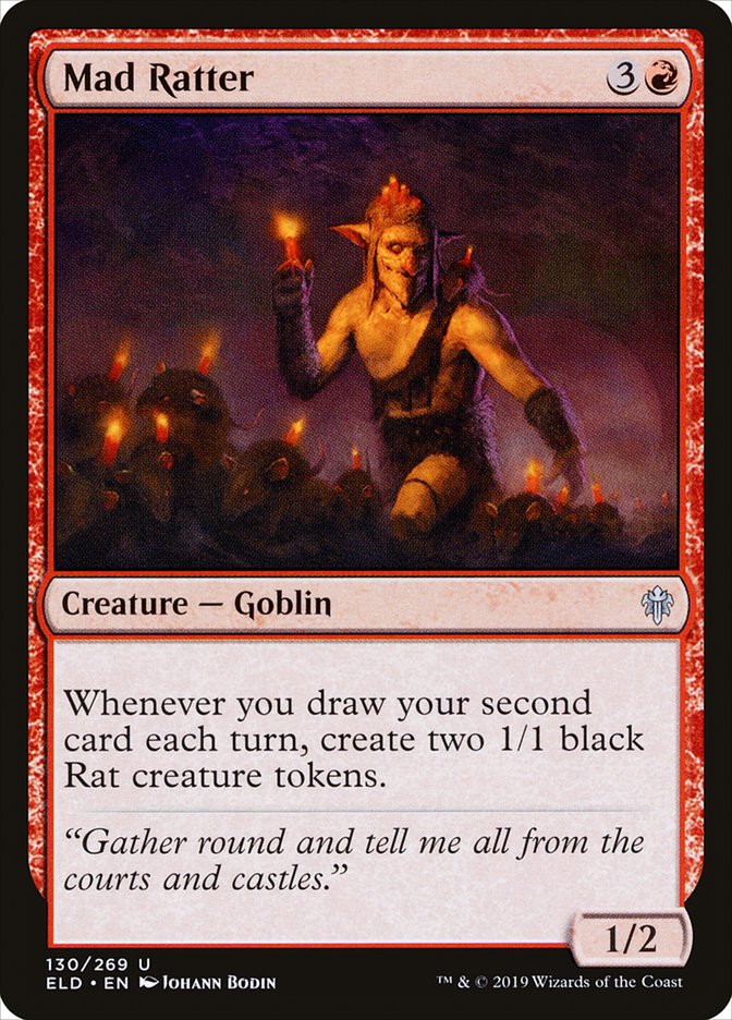 Mad Ratter [Throne of Eldraine] MTG Single Magic: The Gathering | Red Claw Gaming