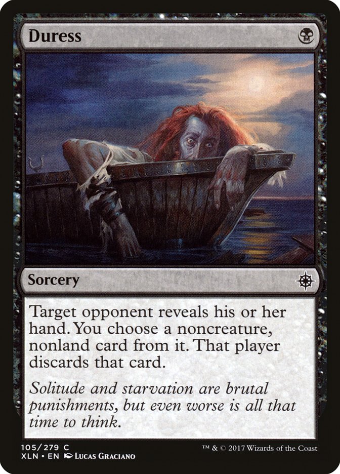 Duress [Ixalan] MTG Single Magic: The Gathering | Red Claw Gaming