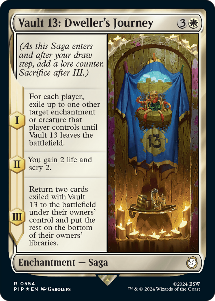 Vault 13: Dweller's Journey (Surge Foil) [Fallout] MTG Single Magic: The Gathering    | Red Claw Gaming