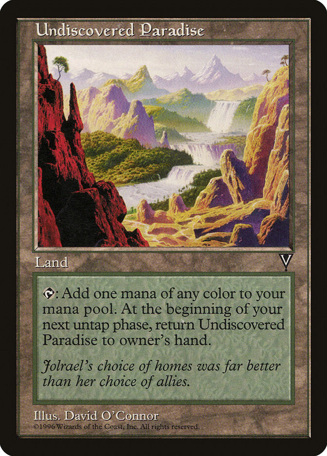 Undiscovered Paradise [Visions] MTG Single Magic: The Gathering | Red Claw Gaming