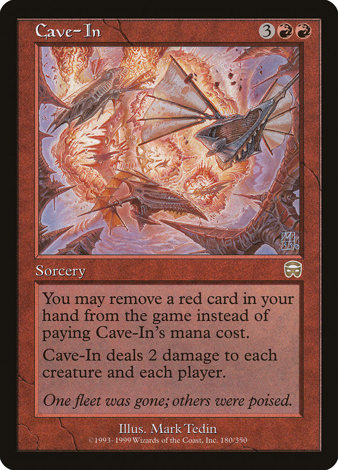 Cave-In [Mercadian Masques] MTG Single Magic: The Gathering | Red Claw Gaming