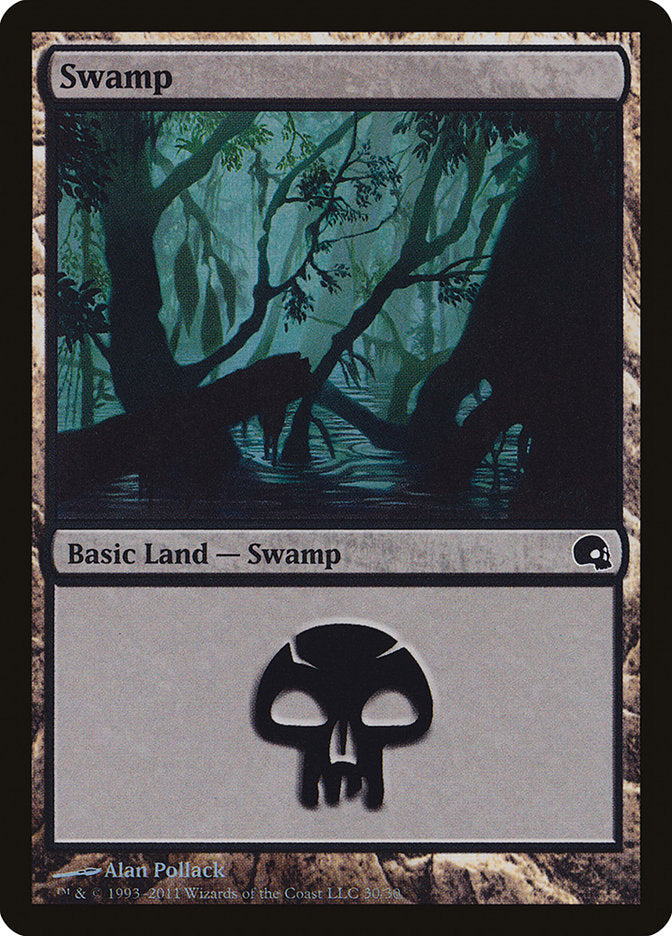 Swamp (30) [Premium Deck Series: Graveborn] MTG Single Magic: The Gathering | Red Claw Gaming