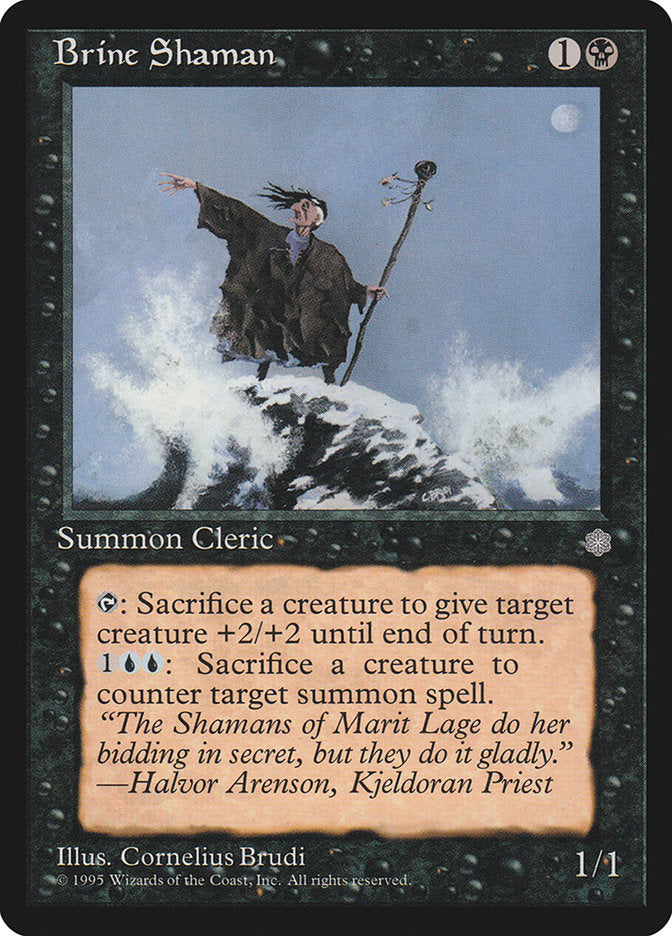 Brine Shaman [Ice Age] MTG Single Magic: The Gathering | Red Claw Gaming