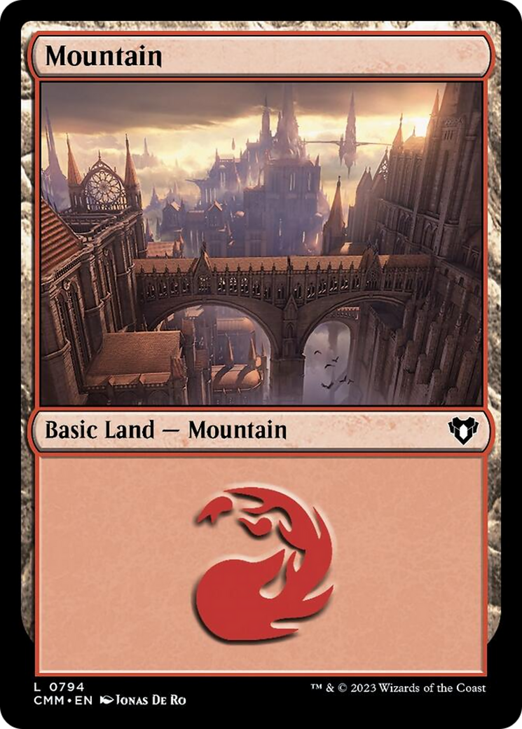 Mountain (794) [Commander Masters] MTG Single Magic: The Gathering | Red Claw Gaming