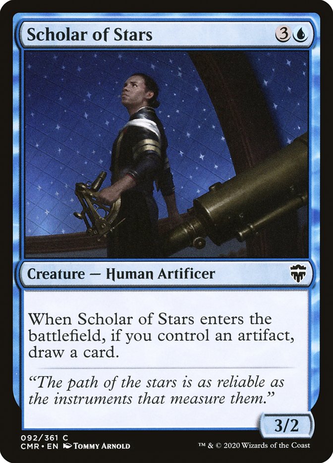 Scholar of Stars [Commander Legends] MTG Single Magic: The Gathering | Red Claw Gaming