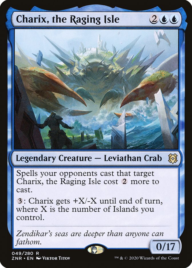 Charix, the Raging Isle (049/280) [Zendikar Rising] MTG Single Magic: The Gathering | Red Claw Gaming
