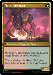 Bonded Herdbeast // Plated Kilnbeast [March of the Machine] MTG Single Magic: The Gathering    | Red Claw Gaming