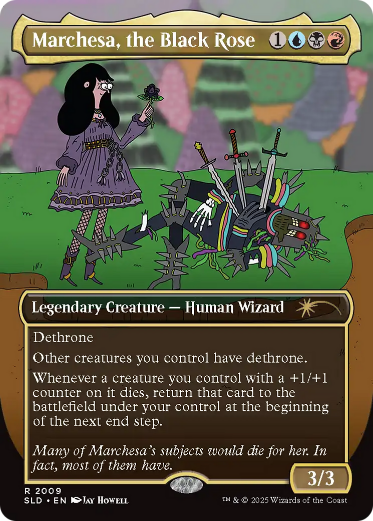 Marchesa, the Black Rose [Secret Lair Drop Series] MTG Single Magic: The Gathering | Red Claw Gaming