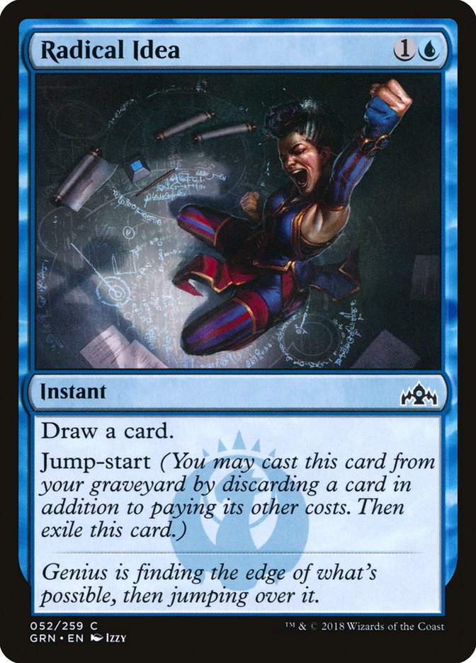 Radical Idea [Guilds of Ravnica] MTG Single Magic: The Gathering | Red Claw Gaming