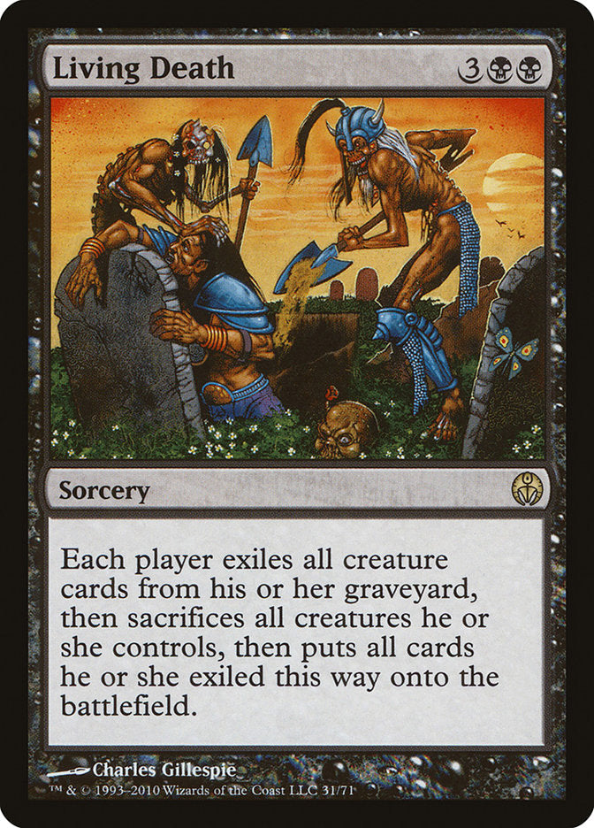 Living Death [Duel Decks: Phyrexia vs. the Coalition] MTG Single Magic: The Gathering | Red Claw Gaming