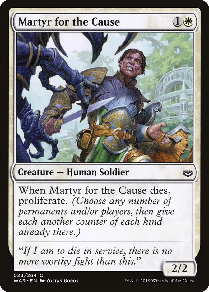 Martyr for the Cause [War of the Spark] MTG Single Magic: The Gathering | Red Claw Gaming