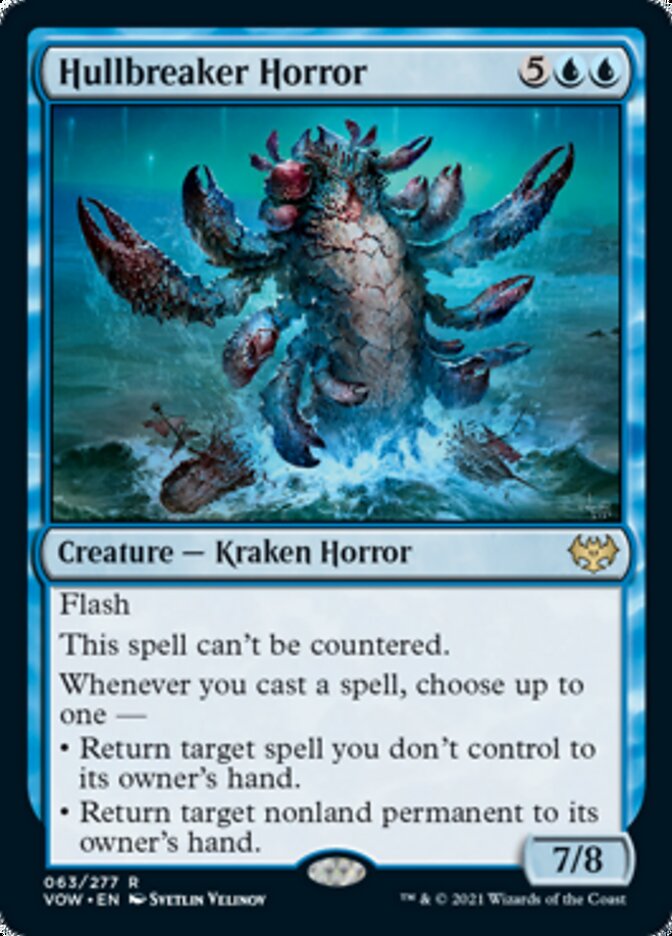 Hullbreaker Horror [Innistrad: Crimson Vow] MTG Single Magic: The Gathering | Red Claw Gaming