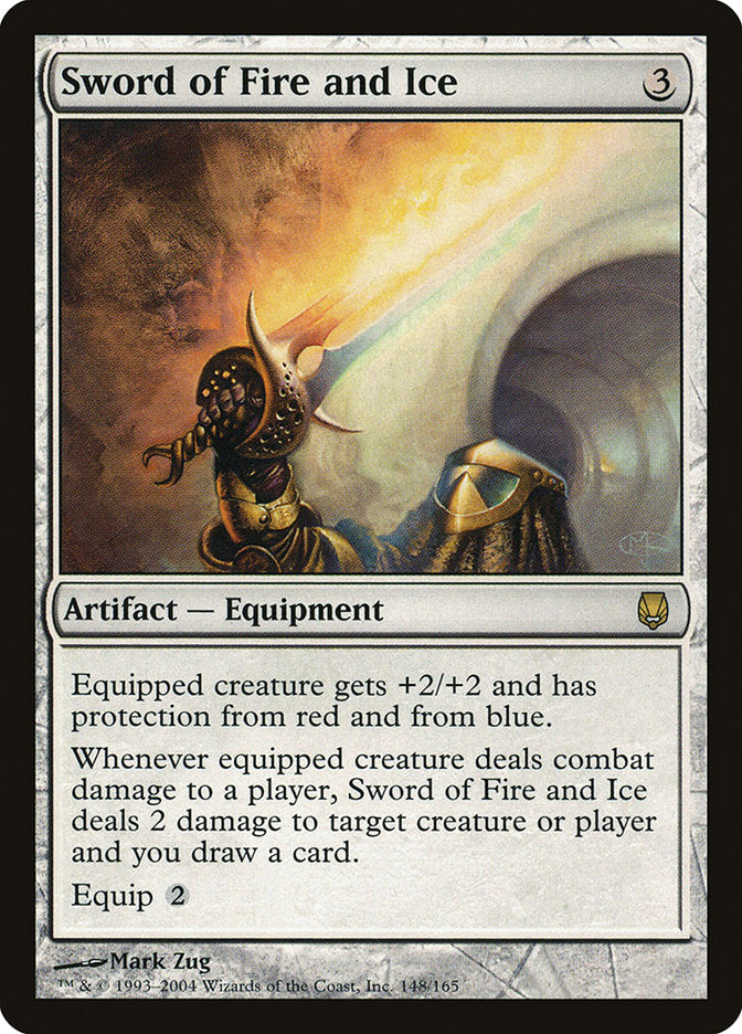 Sword of Fire and Ice [Darksteel] MTG Single Magic: The Gathering | Red Claw Gaming
