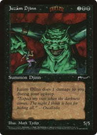 Juzam Djinn (Oversized) [Oversize Cards] MTG Single Magic: The Gathering | Red Claw Gaming