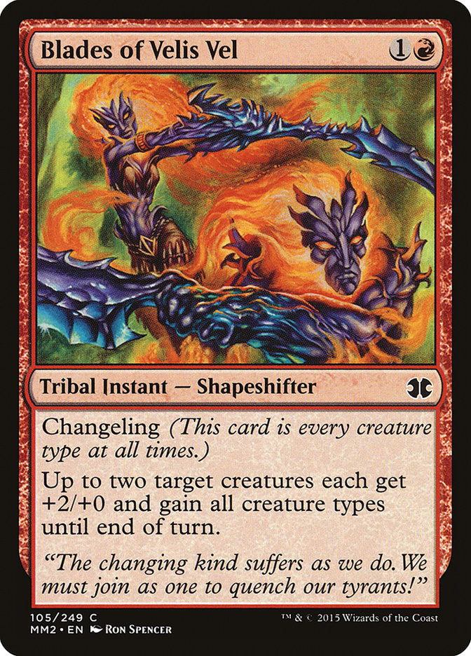 Blades of Velis Vel [Modern Masters 2015] MTG Single Magic: The Gathering | Red Claw Gaming