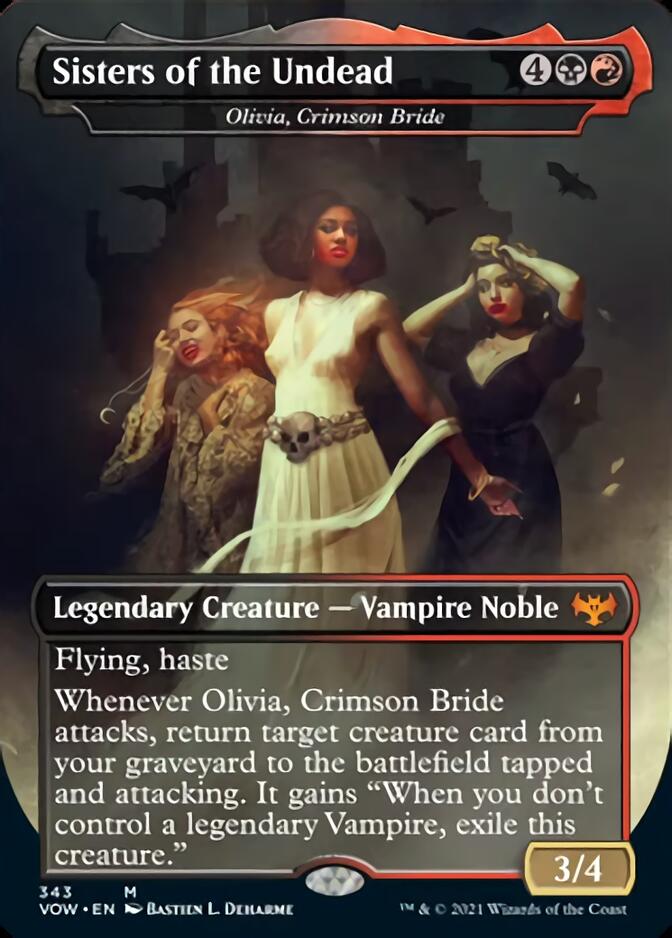 Olivia, Crimson Bride - Sisters of the Undead [Innistrad: Crimson Vow] MTG Single Magic: The Gathering | Red Claw Gaming