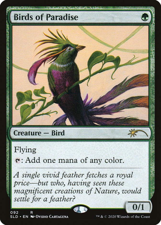 Birds of Paradise (092) [Secret Lair Drop Series] MTG Single Magic: The Gathering | Red Claw Gaming
