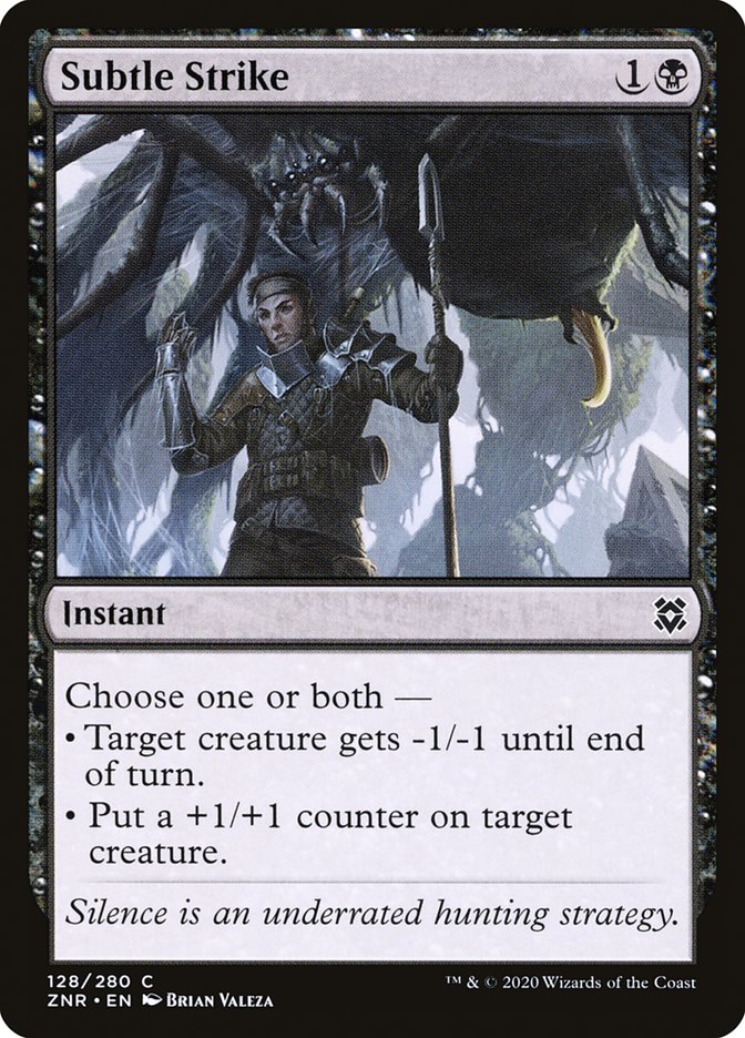Subtle Strike [Zendikar Rising] MTG Single Magic: The Gathering | Red Claw Gaming