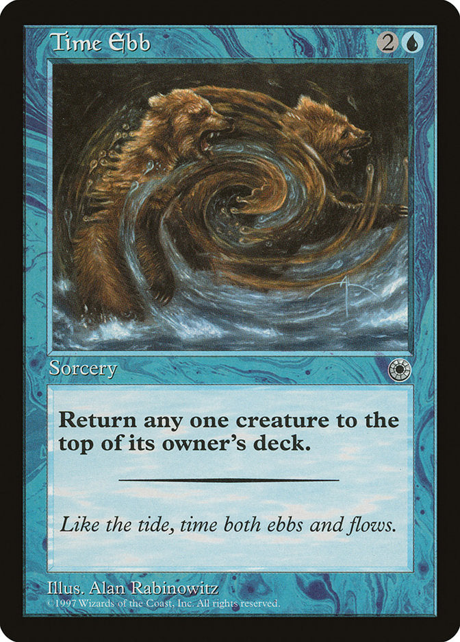 Time Ebb [Portal] MTG Single Magic: The Gathering | Red Claw Gaming