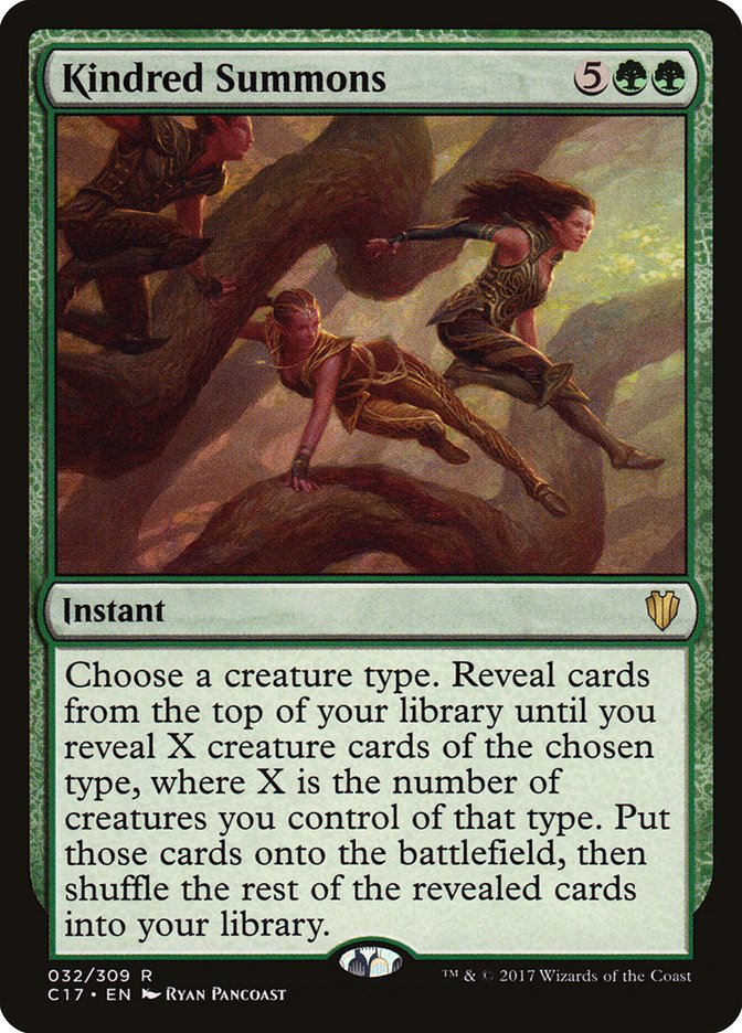 Kindred Summons [Commander 2017] MTG Single Magic: The Gathering | Red Claw Gaming