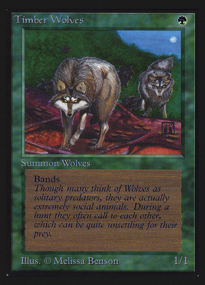 Timber Wolves [Collectors' Edition] MTG Single Magic: The Gathering | Red Claw Gaming