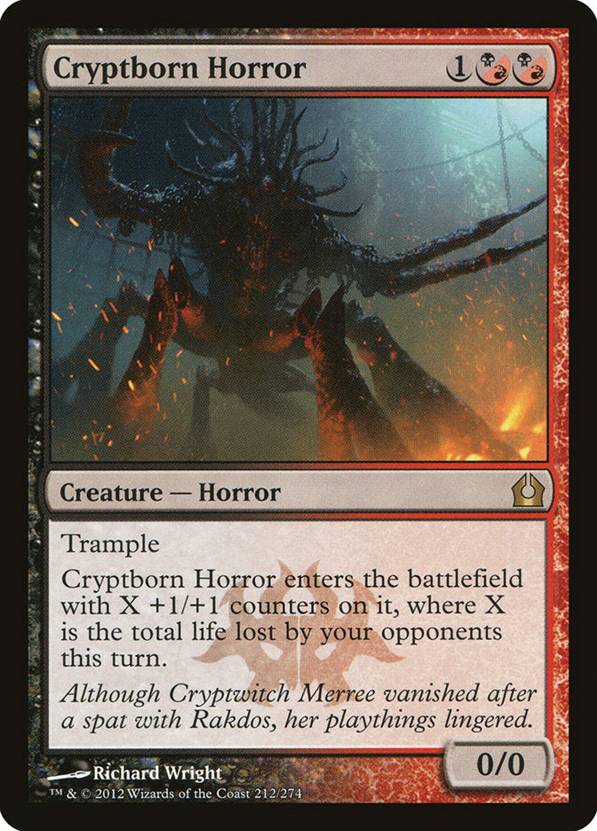 Cryptborn Horror [Return to Ravnica] MTG Single Magic: The Gathering | Red Claw Gaming
