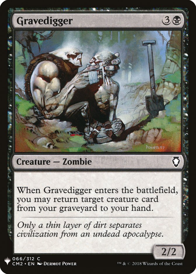 Gravedigger [Mystery Booster] MTG Single Magic: The Gathering | Red Claw Gaming