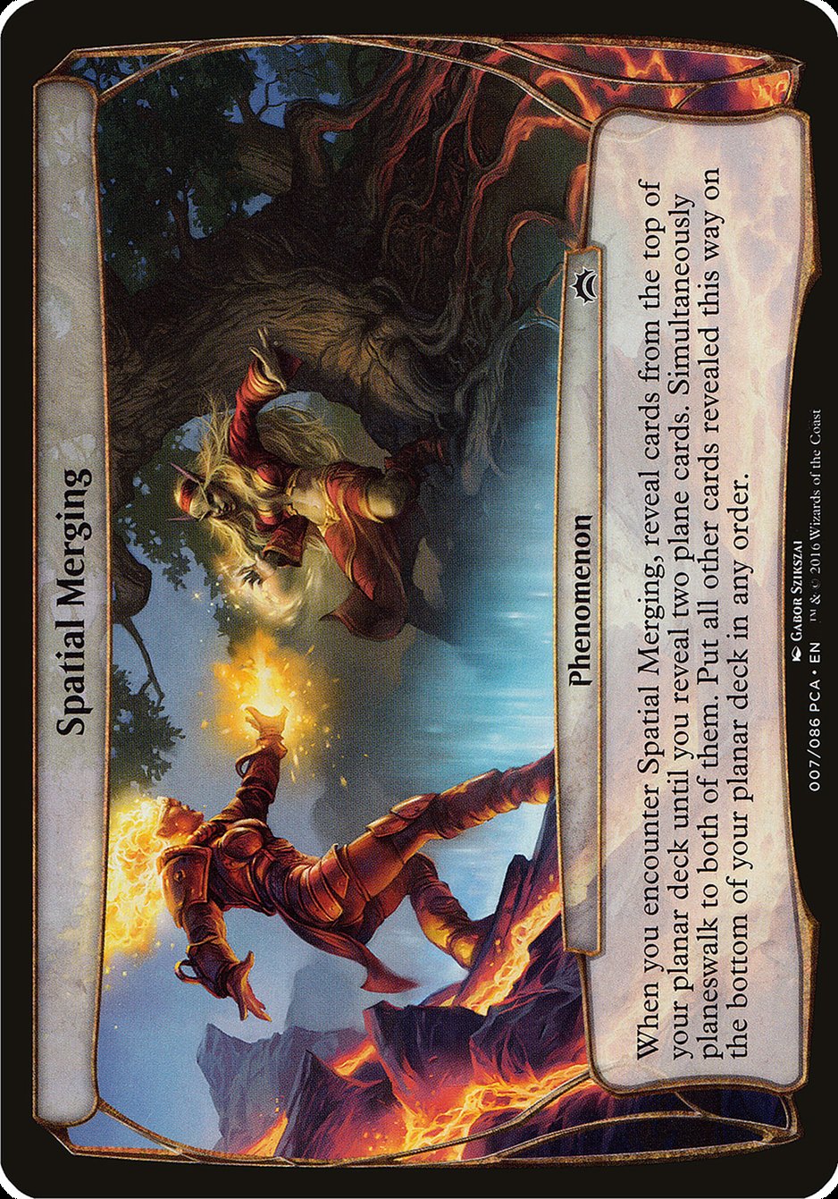 Spatial Merging (Planes) [Planechase Anthology Planes] MTG Single Magic: The Gathering | Red Claw Gaming
