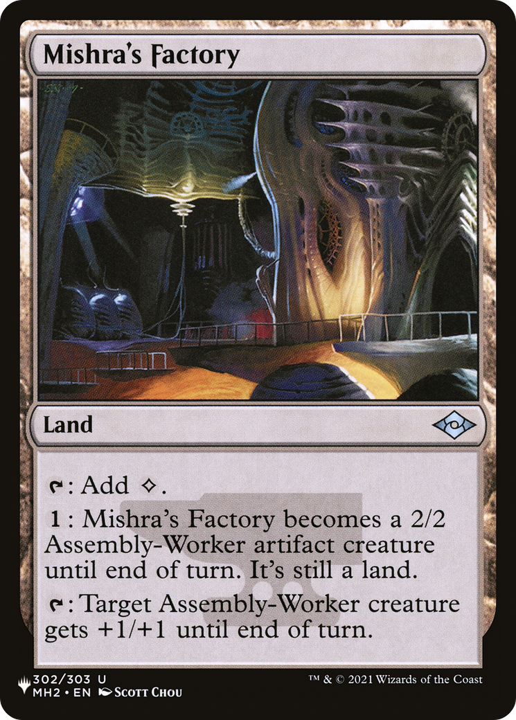 Mishra's Factory [The List] MTG Single Magic: The Gathering | Red Claw Gaming