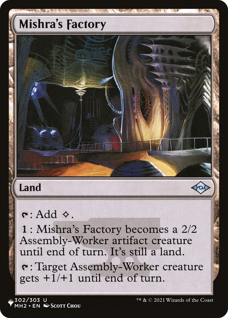 Mishra's Factory [The List] MTG Single Magic: The Gathering    | Red Claw Gaming