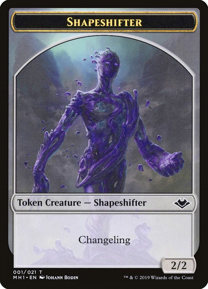 Shapeshifter Token [Modern Horizons Tokens] MTG Single Magic: The Gathering    | Red Claw Gaming