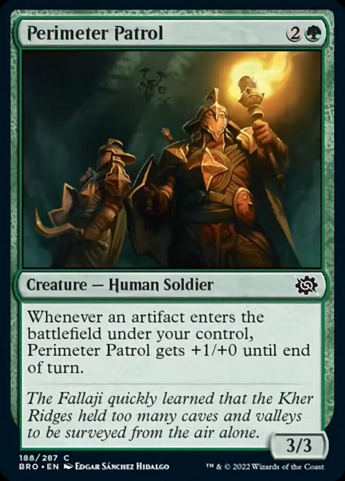 Perimeter Patrol [The Brothers' War] MTG Single Magic: The Gathering | Red Claw Gaming