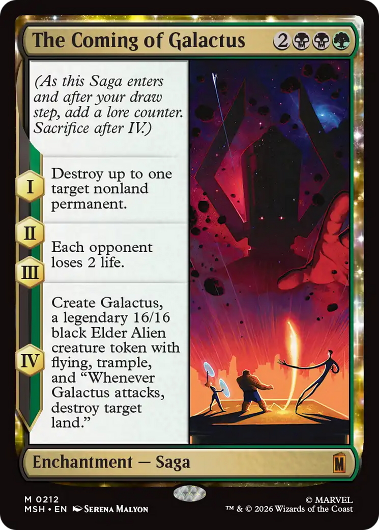 The Coming of Galactus [Marvel Super Heroes] | Red Claw Gaming