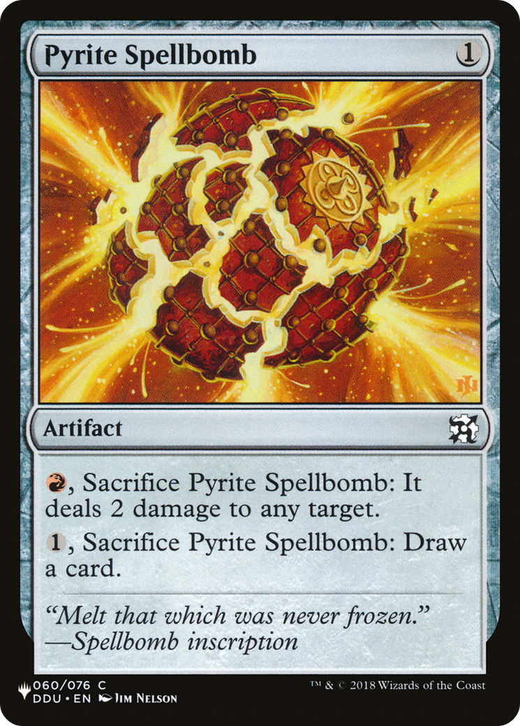 Pyrite Spellbomb [The List] MTG Single Magic: The Gathering | Red Claw Gaming
