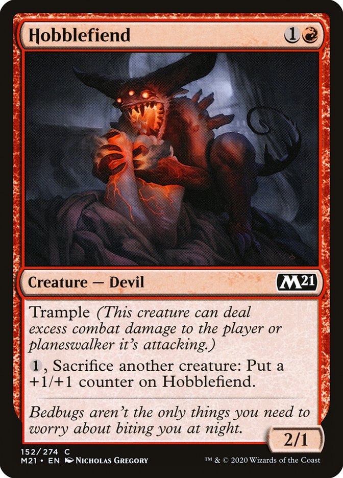 Hobblefiend [Core Set 2021] MTG Single Magic: The Gathering | Red Claw Gaming