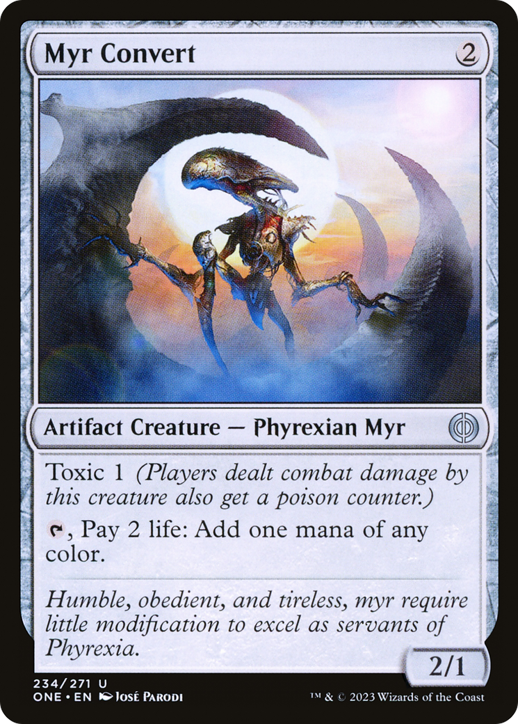 Myr Convert [Phyrexia: All Will Be One] MTG Single Magic: The Gathering | Red Claw Gaming